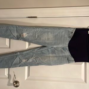 Pink Blush maternity jeans
